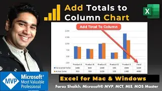 How to Add Totals to a Clustered Column Chart in Excel [Step-by-Step Tutorial]