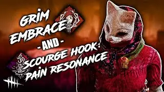 GRIM EMBRACE AND SCOURGE HOOK: PAIN RESONANCE ON HUNTRESS | Dead by Daylight