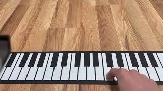 Rush E played on a carpet piano (Better Editon)