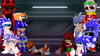Exe's react to their OG selves. (pt 1: Sonic.exe)