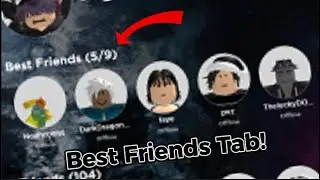 How to Get Best Friends Tab Back in Roblox! (2024)