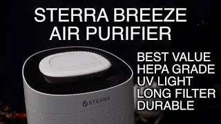BEST VALUE HEPA-13 AIR PURIFIER? STERRA BREEZE AIR PURIFIER