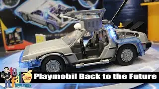 Playmobil Back to the Future Product Display | New York Toy Fair 2020