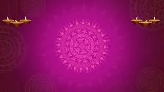 Diwali decorative background with diya's #diwali