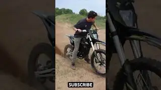 *NEW* CHEAP 85+ MPH Electric Dirt Bike With GEARS #shorts