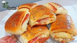 JOELHO DE PRESUNTO E QUEIJO - Salgado ITALIANO COM MASSA ECONÔMICA - ÓTIMO PARA VENDER