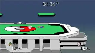 Super Smash Flash - Luigi - Adventure Mode on Normal (HD)