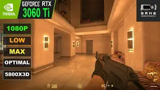 RTX 3060 Ti | Counter Strike 2 | 1080P, 4:3 Low, Max & Optimal Settings