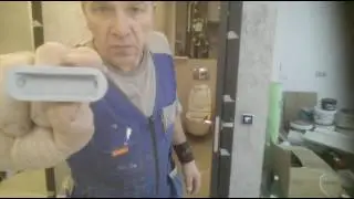 Врезка магнитных ответок в дверной короб.
