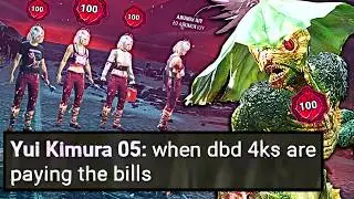 P100 Yui SWF Couldn't Handle My P100 Hag | Dead By Daylight