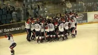 Kamloops Blazers EA Sports NHL 94 Celebration