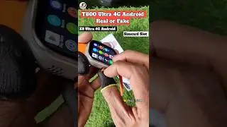 T800 Ultra Vs X8 Ultra 4G Android Simcard YouTube Wali SmartWatch 