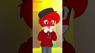 Indo terpesona #animasi #countryhumans #kartun #palestine