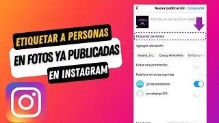 Cómo ETIQUETAR en Instagram en TU PERFIL