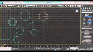 14 How to create Shapes in 3ds max