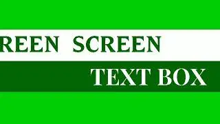 Green screen name plate