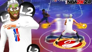 I WON THE 2K LEAUGE EVENT ON NBA 2K24! USING ONLY L2 CANCEL!!