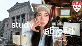 first week of my study abroad ☃️  mcgill university