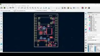 #24 Guide to start routing as a beginner in KiCad | How to add VIA and PCB trace in PCB in KiCad