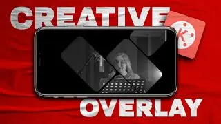 How To Make Creative Tiles Overlay | Cinematic Overlay | Kinemaster tutorial   