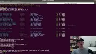 Test PHP code with code coverage and profiling (cachegrind), unit testing, phpunit, tdd.