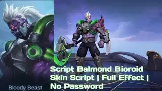 Script Balmond Starlight  Bioroid Skin | Full Effect | No Password
