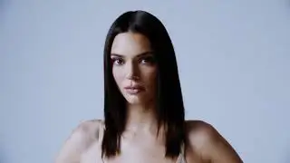 Kendall Jenner for SKIMS a year ago