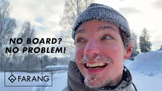 Noboarding - Parkour in frozen Finland | Team Farang