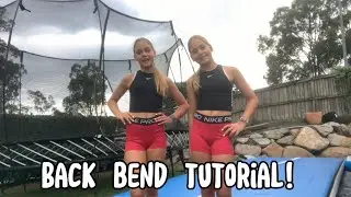 Back bend tutorial w/ Amby and Bri