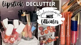 lipstick DECLUTTER - Seleccionando mis labiales | deshaciéndome de lo que no sirve