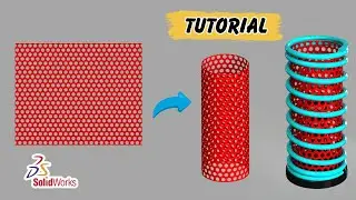 SOLIDWORKS advanced modeling - SOLIDWORKS Tutorial Pattern and  Swept