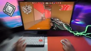 4 keyboard sounds.  Valorant pov ASMR 🎮4K 60FPS