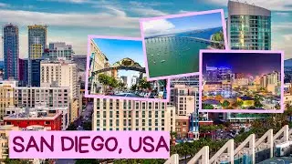 San Diego California United States  by Drone [4K] 2023 -San Diego City Tour 2023