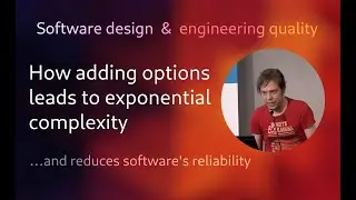 Jussi Pakkanen's “Let’s play a game of not adding options” GUADEC 2023 UX & software quality talk