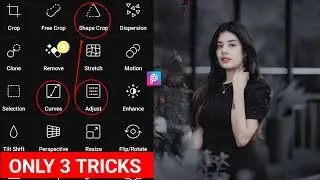 Picsart Urban Dark Tone Photo Editing | Picsart 3 Tricks Best Photo Editing