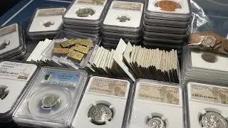 Spending Over $4,000 At A Coin Show - 2024 Long Beach Expo Silver & Ancient Unboxing