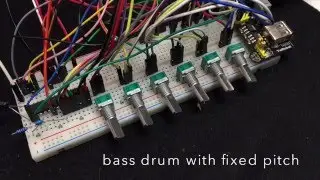 The dsp-D8 drum synthesizer chip
