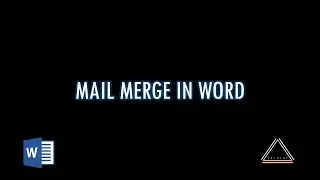 How to use Mail Merge in Word