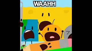 BFDIA 11 AAHH WAHHH - Ice Cube Ugly Face reanimated