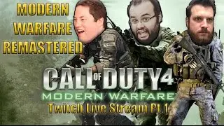 Call of Duty Modern Warfare Remastered Live Stream Pt 1 | Featuring Erok7tactics & JimC13