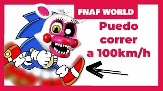 How to RUN / SPRINT in FNAF WORLD Simulator (+ racing minigame)
