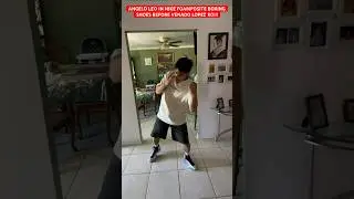 ANGELO LEO TESTS OUT NIKE FOAMPOSITE BOXING SHOES BEFORE 2024 KO OF THE YEAR VS VENADO LOPEZ!!!