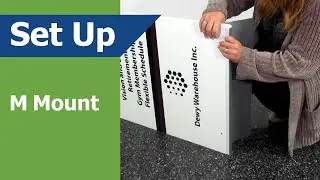 M Mount Sign Holder: How to Set Up - (Vispronet)