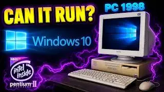 Can Windows 10 run on Pentium II Old PC 1998? Part 1