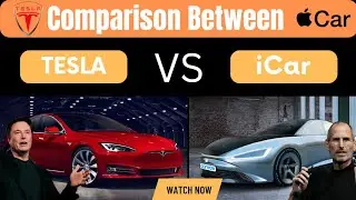 Apple Car 2023 VS Tesla Model S Plaid 2023 - iCar 2023 - Apple iCar 2023