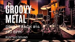 Groovy Metal Drum Track | 130 BPM (Drums Only)