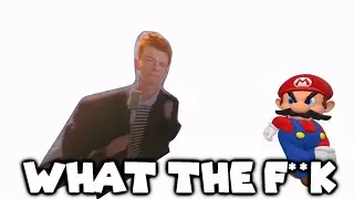 Mario Fights Rick Astley…