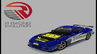 R: Racing Evolution - Blue Mazda RX-7 R-Spec Drag Car