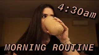 MY 4:30 AM PRODUCTIVE MORNING ROUTINE