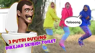 24 JAM PAKE EKOR DUYUNG DIKEJAR SKIBIDI TOILET | CHIKAKU FAMILY